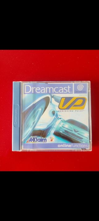 Dreamcast Vanishing Point Racing Videojuego