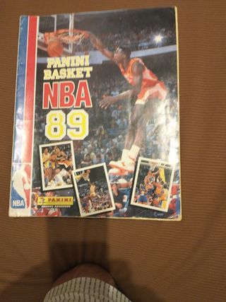 Álbum Panini NBA 89