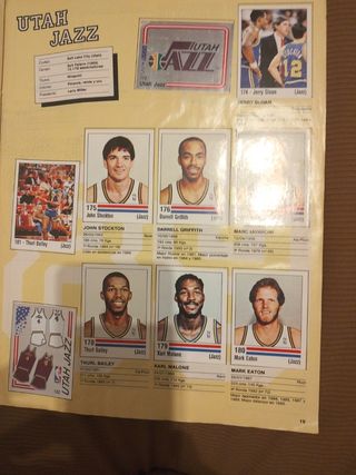 Álbum Panini NBA 89