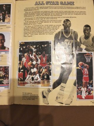 Álbum Panini NBA 89