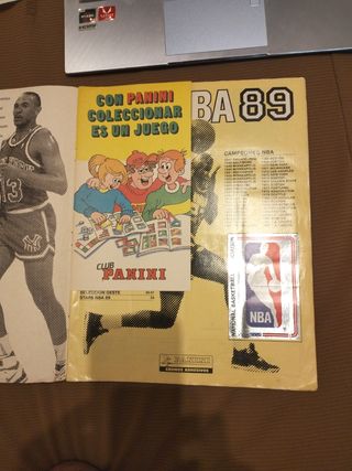 Álbum Panini NBA 89