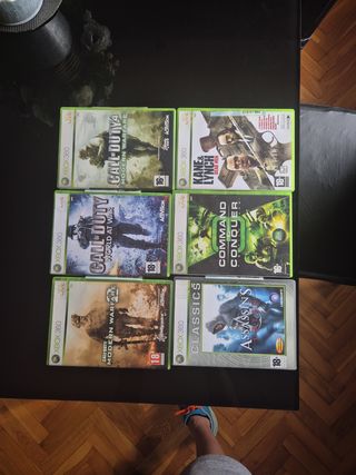 Lote 5 Juegos Xbox 360: Call of Duty, Kane & Lynch