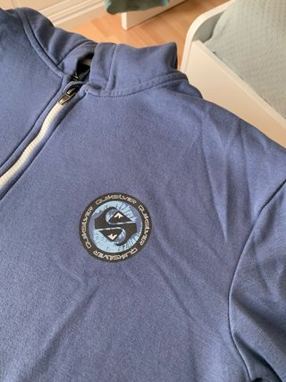Sudadera Quicksilver niño con capucha y cremallera