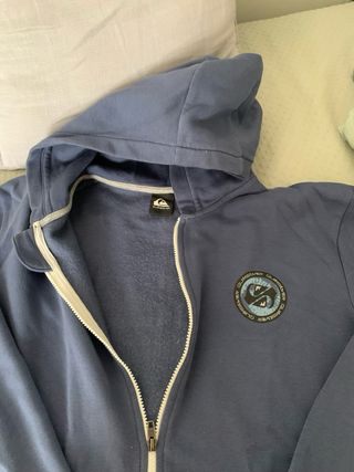 Sudadera Quicksilver niño con capucha y cremallera
