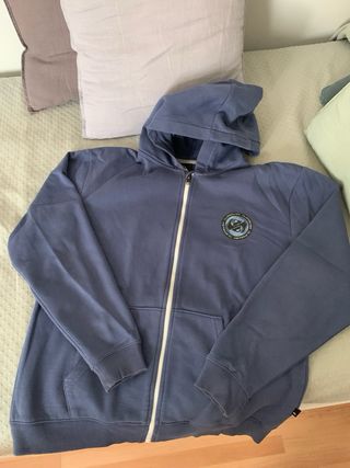 Sudadera Quicksilver niño con capucha y cremallera