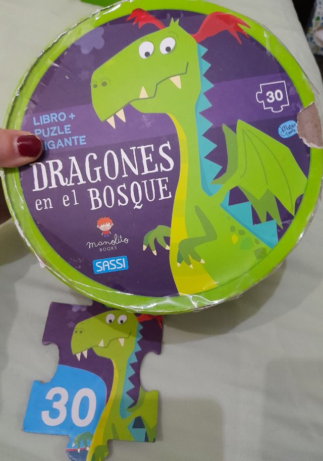 Puzzle Dragones en el Bosque 30 piezas