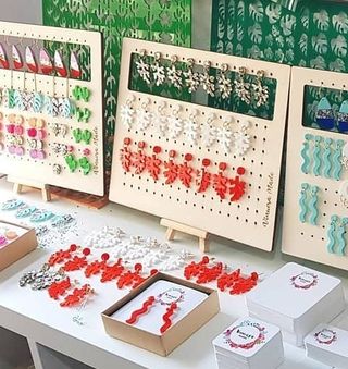 Pendientes Coral Rojo Vinuesa