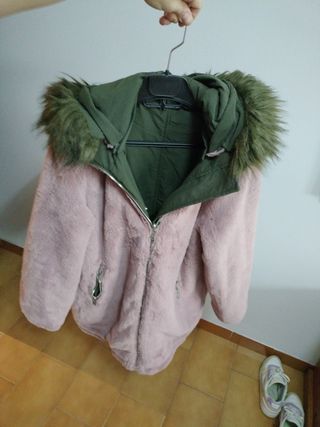Cazadora KELREBEC verde talla M.
