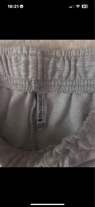 Pantalón de chándal gris
