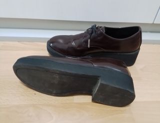Zapatos burdeos Stradivarius ttlla 39