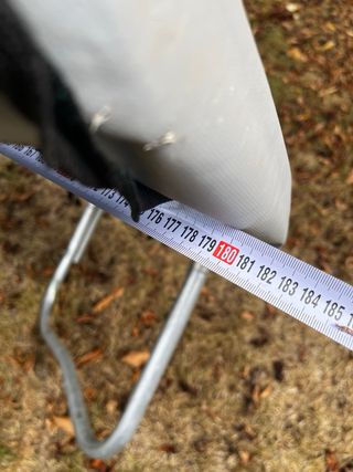 Cama elástica Decathlon con red de seguridad