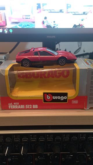 Bburago 1/43 Ferrari 512 BB cod.4133 Die-Cast Met