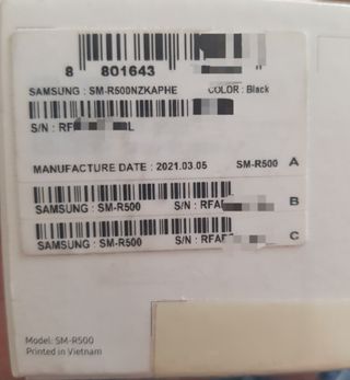 Reloj samsung Galaxy Watch Active SM-R500 Negro