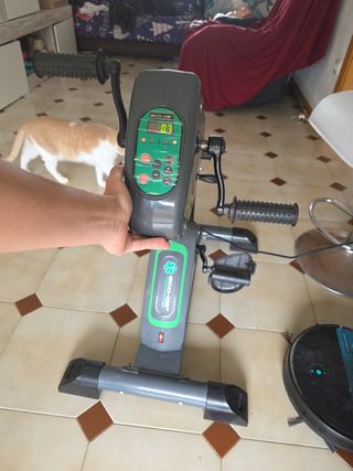 Bicicleta estática ortopédica para perder peso!