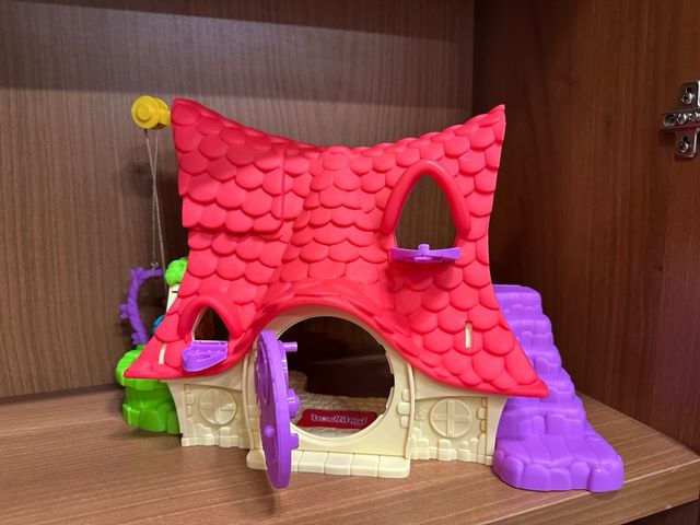 Pinypon Casas escuela y casa Blancanieves.