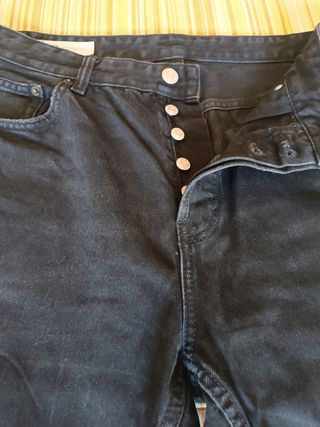 Pantalón largo chico negro