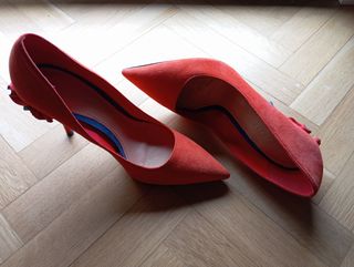 Lote Zapatos Mujer: Negro, Gris, Naranja, Beige