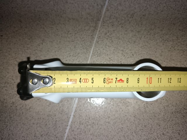 Potencia Bontrager Blanca