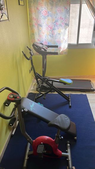 Pack gimnasio: bici, cinta y más