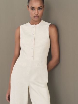 Mono tweed MNG crema