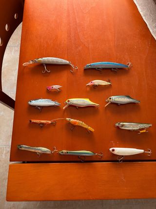 Lotes de señuelos de pesca variados