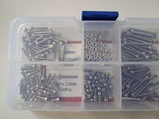 Set 210 Tornillos M2 Acero Inoxidable