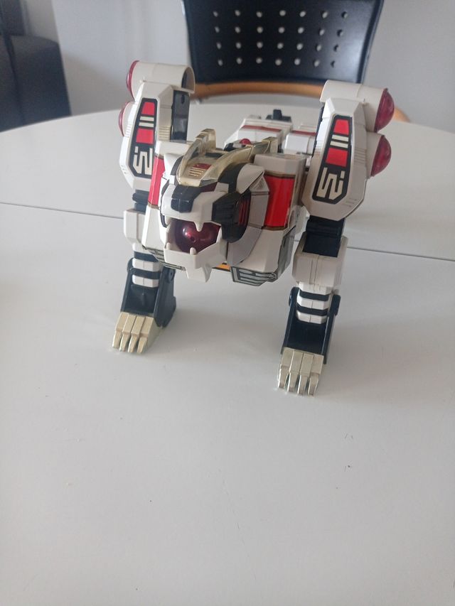 Power Rangers White Tigerzord o Thunderzord