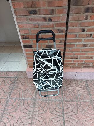Carro de compra con ruedas