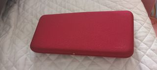 Estuche Joyas Majorica Rojo y Blanco