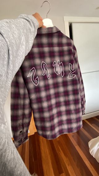 Camisa de franela a cuadros