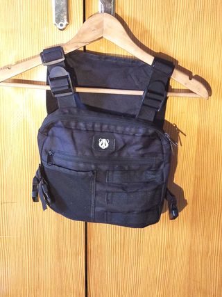 Chaleco táctico negro talla única
