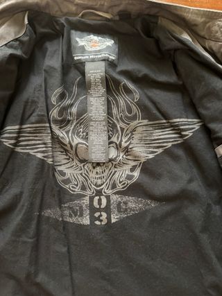 Chaqueta Harley Davidson Gris