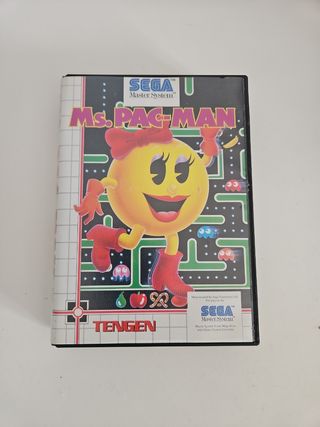 Ms. Pac-Man Sega Master System Tengen