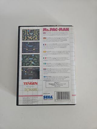 Ms. Pac-Man Sega Master System Tengen