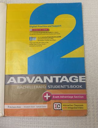 libro de inglés advantage 2