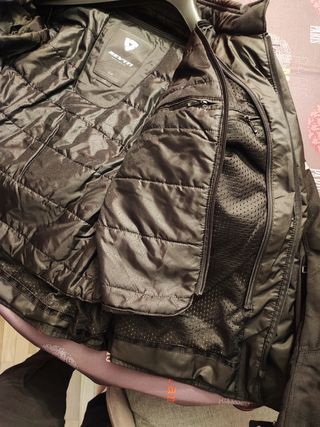 Chaqueta Moto Mujer Revit bicapa invierno verano