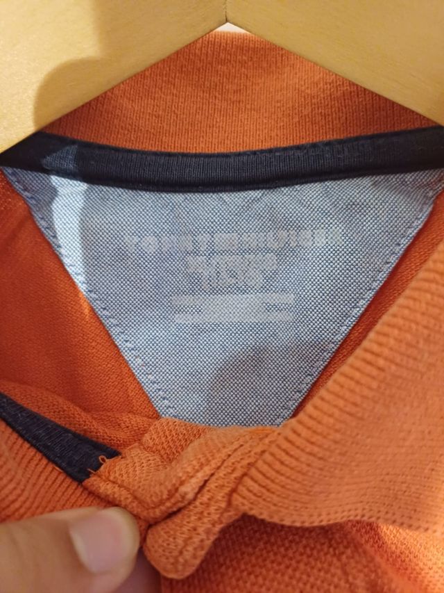 Polo Tommy Hilfiger Naranja Talla L