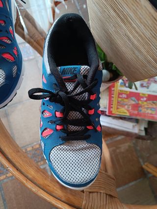 Zapatillas Nike Dual Fusion Running Azul/Rojo