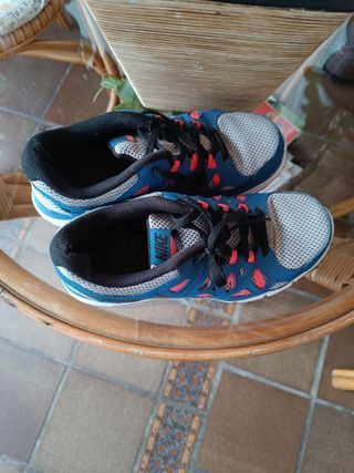 Zapatillas Nike Dual Fusion Running Azul/Rojo