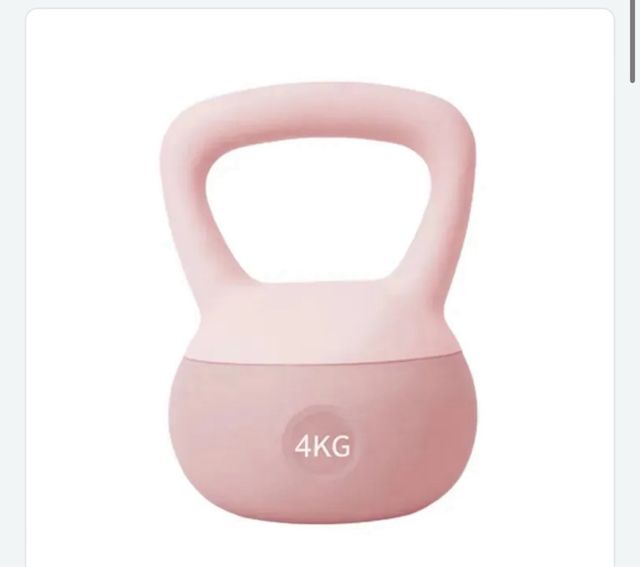 Mancuerna Rusa 4kg Rosa