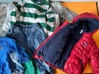Lotto abbigliamento bambino 9 mesi inverno autunno