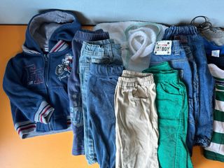 Lotto abbigliamento bambino 9 mesi inverno autunno