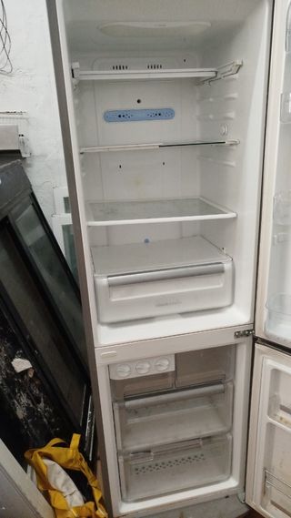 Nevera Combi Acero Inox 185x60