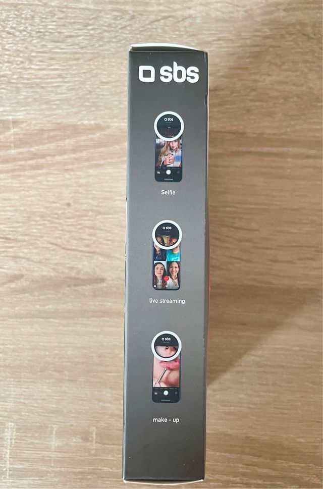 Luz selfie SBS recargable 3 intensidades