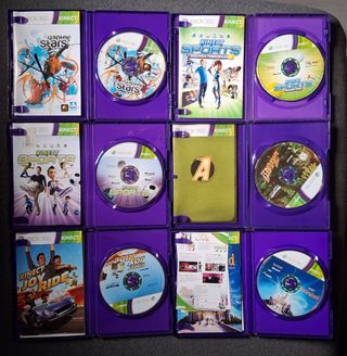 Lote 6 Juegos Xbox 360 Kinect