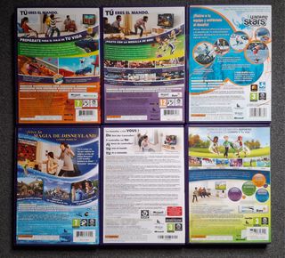 Lote 6 Juegos Xbox 360 Kinect