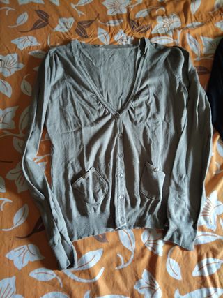 Lote 2 chaquetas punto talla M/L