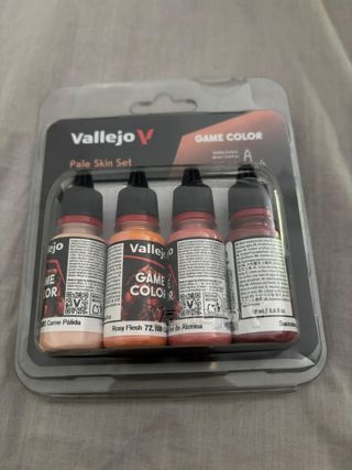 Set Pinturas Vallejo Game Color Pale Skin