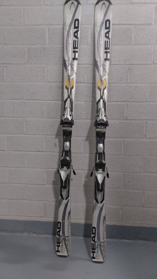 Conjunto esquí Head + botas Salomon Talla 24.5, 