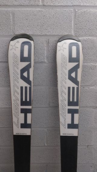 Conjunto esquí Head + botas Salomon Talla 24.5, 
